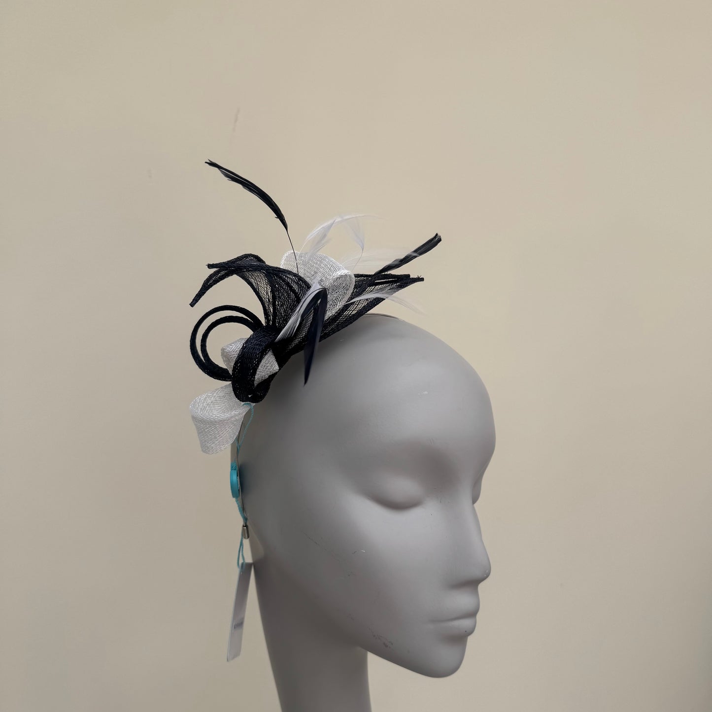 Max and Ellie BF3 Small Fascinator in Blues