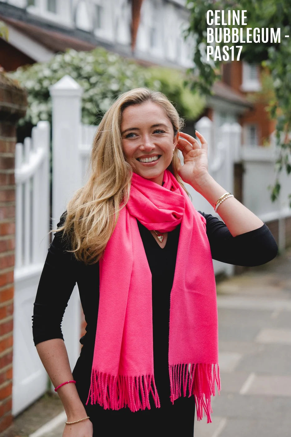 Park Lane PAS Celine Pashmina in Pinks