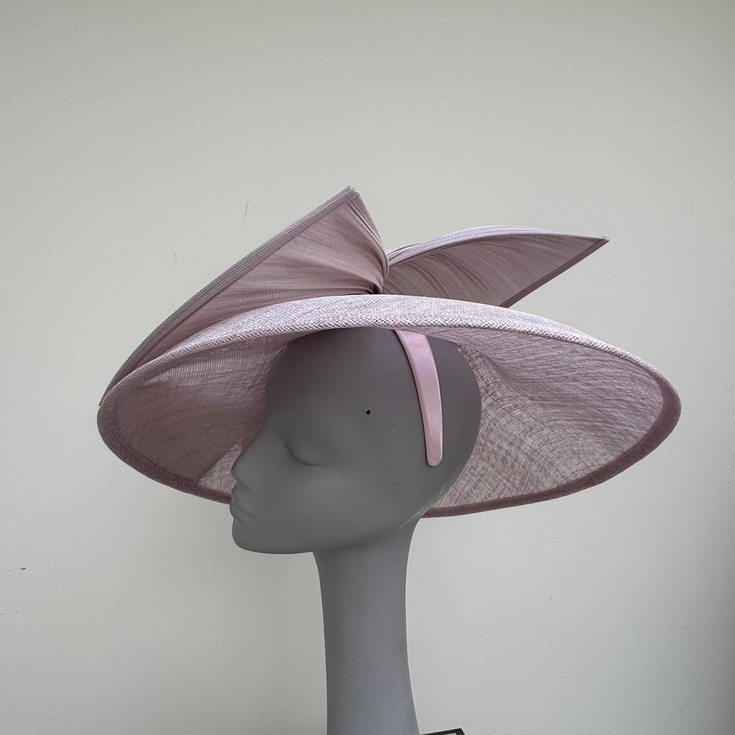 Failsworth 114 Quartz Pink Sinamay and Jinsin Hatinator