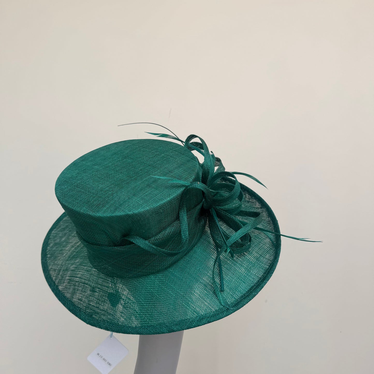 Max & Ellie AH1 Emerald Green Wedding Hat