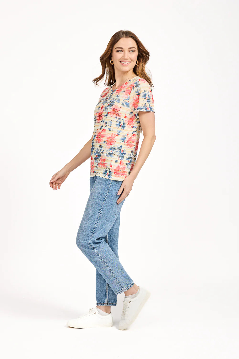 Mudflower MF-619 Multi Flower Shirt