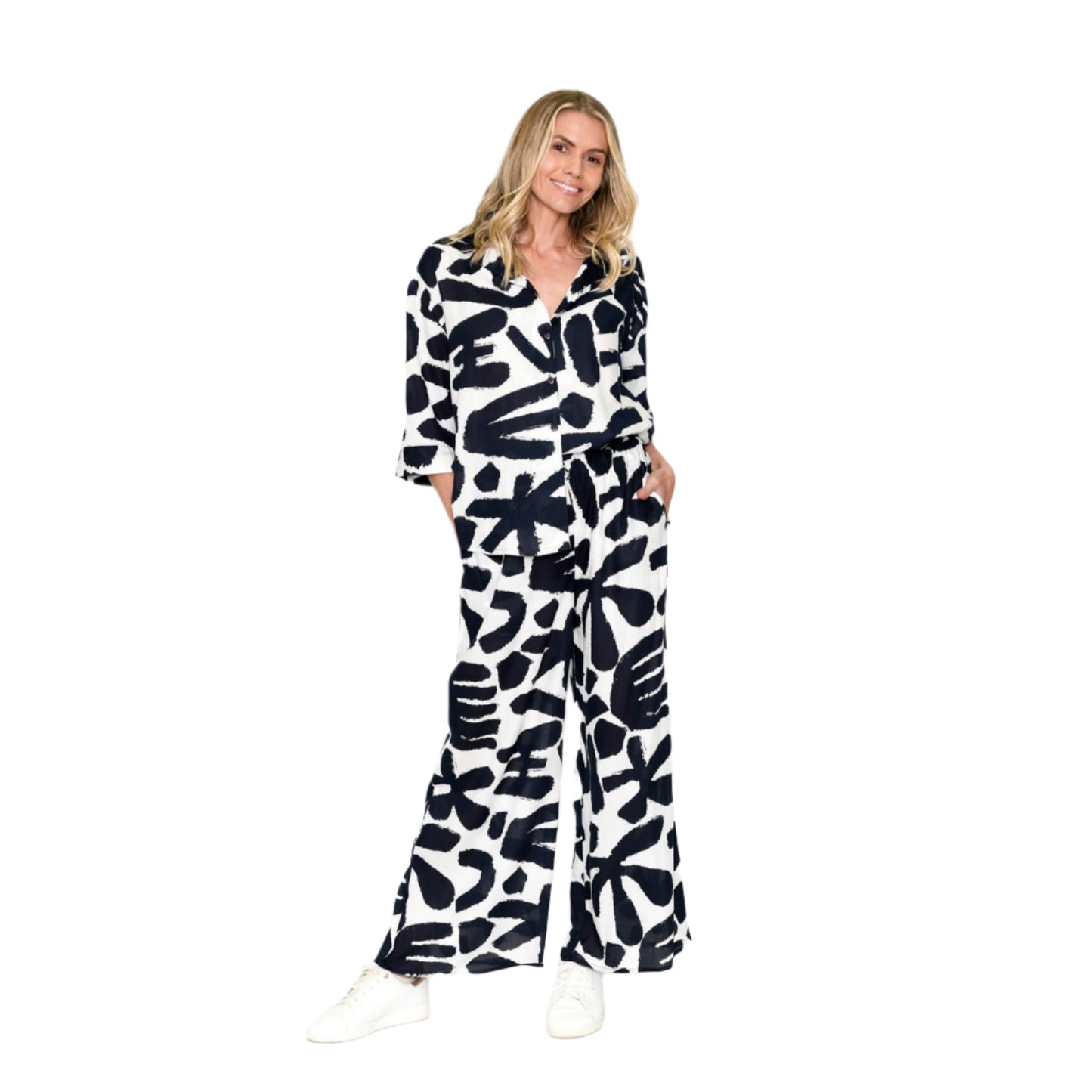 One Summer Matching Shirt & Pants Set