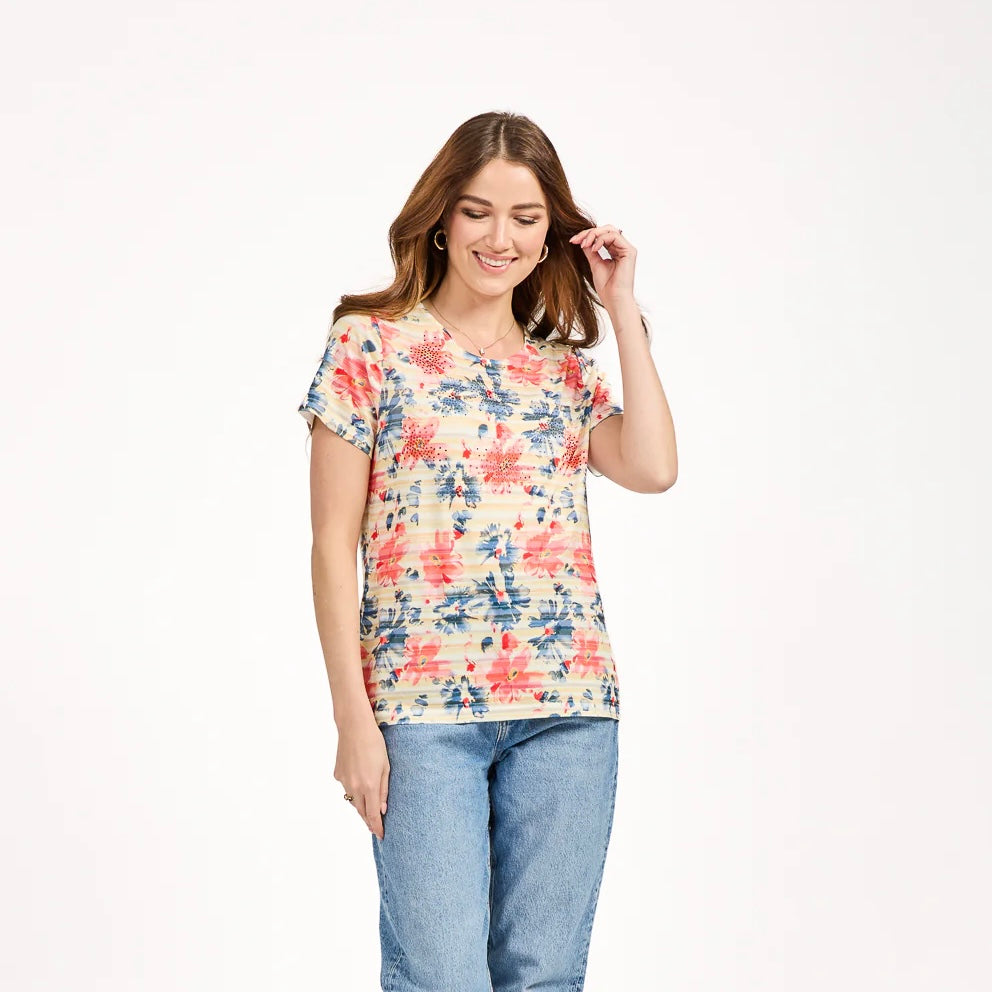 Mudflower MF-619 Multi Flower Shirt