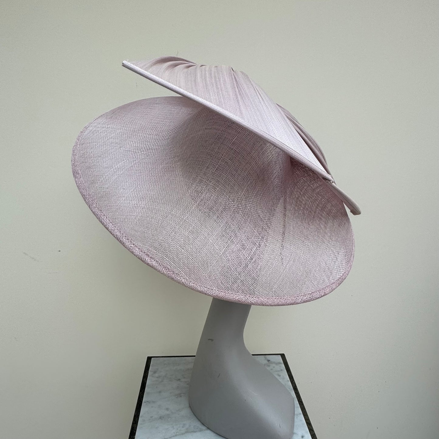 Failsworth 114 Quartz Pink Sinamay and Jinsin Hatinator