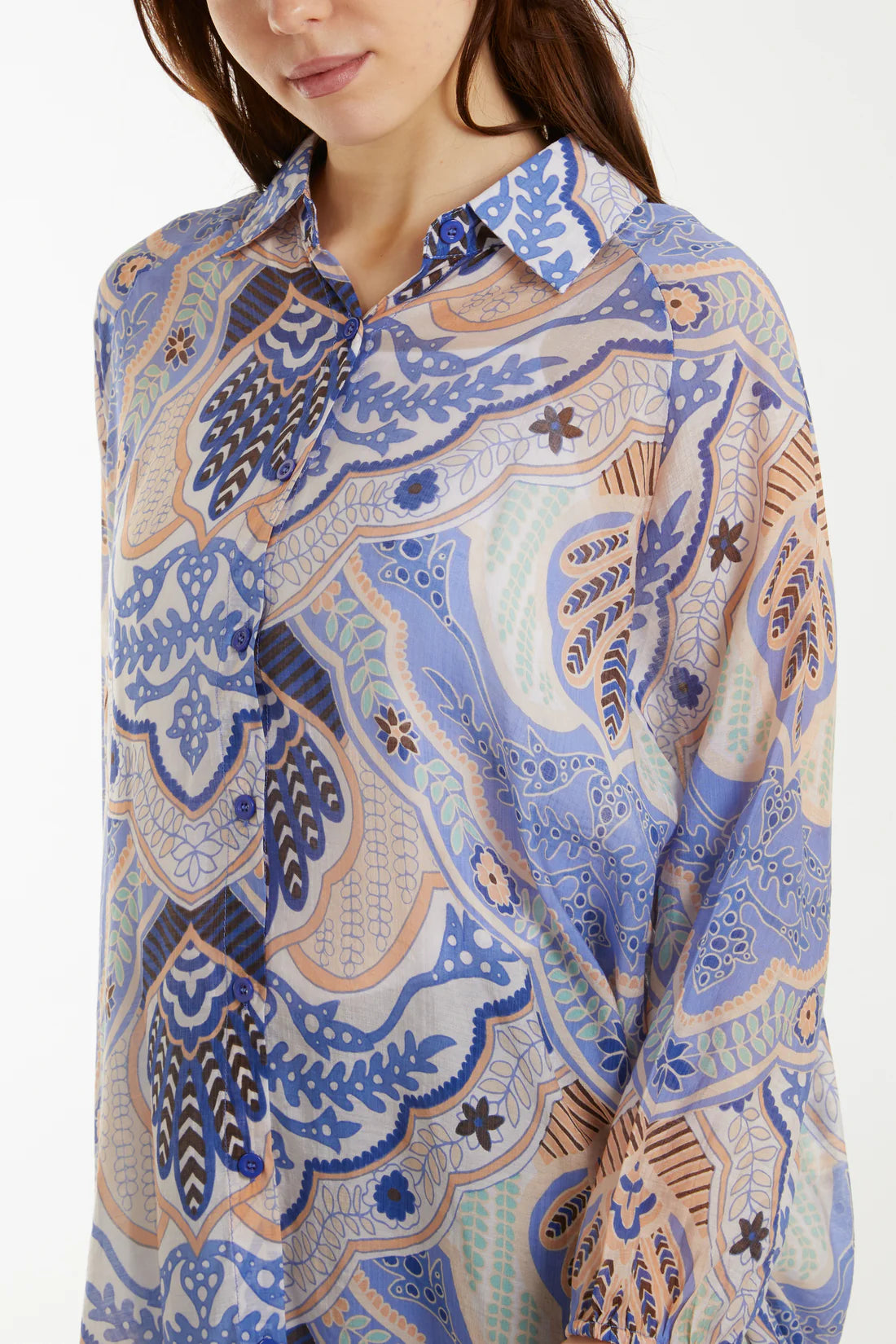 Abstract Print Shirt