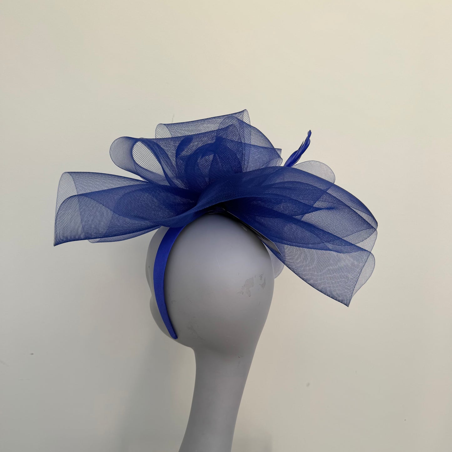 Boardmans Sonny Cobalt Royal Blue Mesh Fascinator