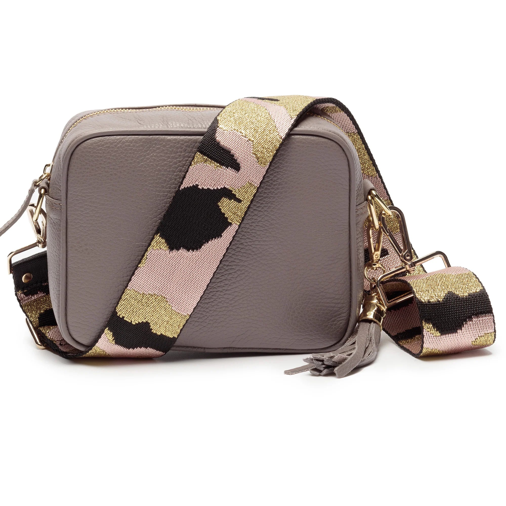 Elie Beaumont Crossbody Bag Strap Colour: Pink Camo, Size: One Size