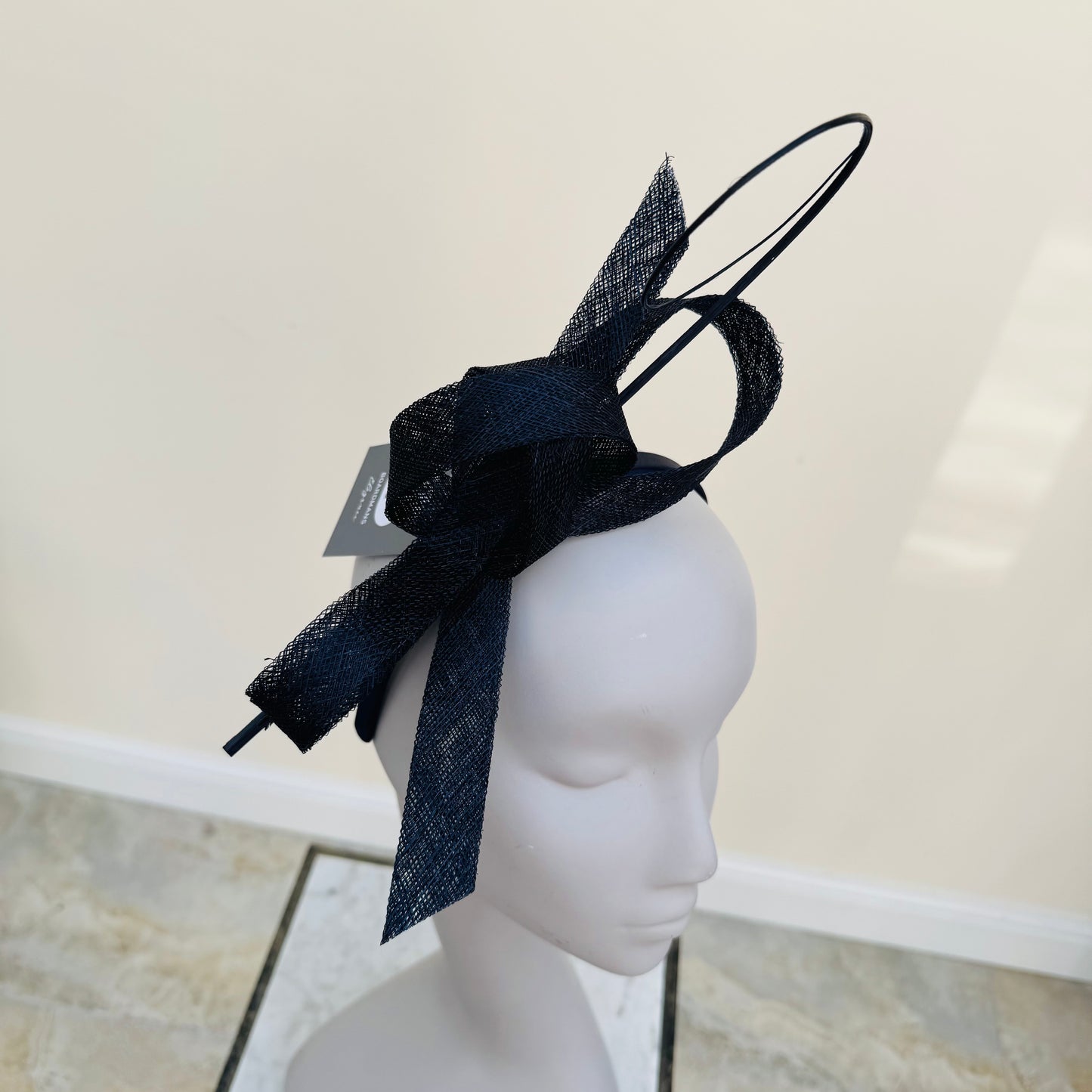 Boardmans Diana Navy Blue Fascinator