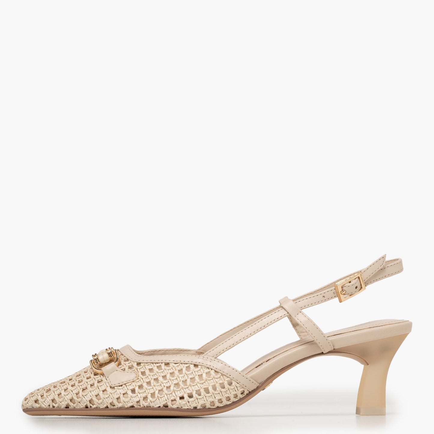 Tamaris SS26 1-29634-44 Leather Weaved Sling Back