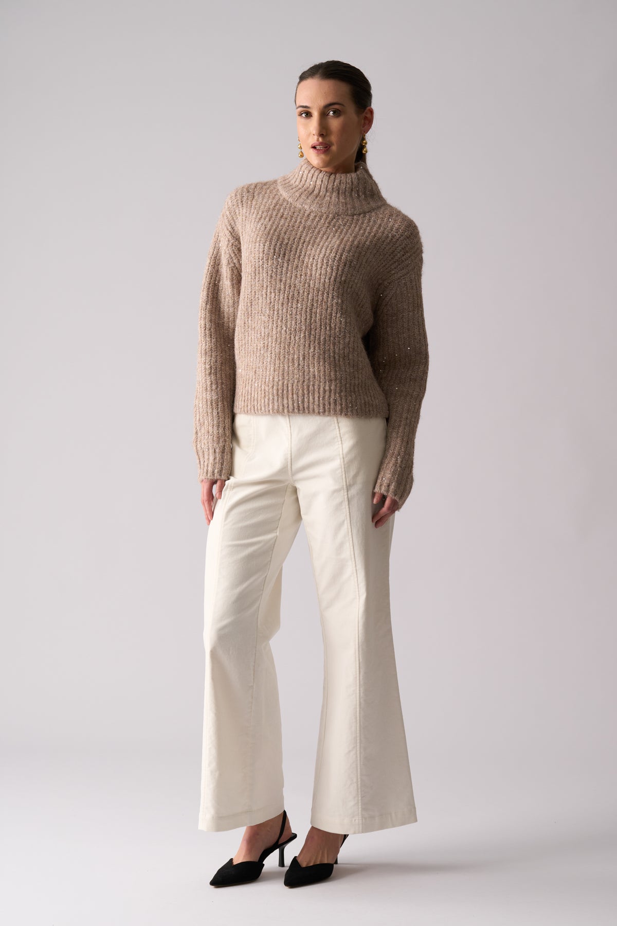 Foil Glow Getter Sweater