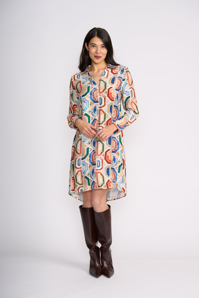 Foil Take Two Dress Geologic