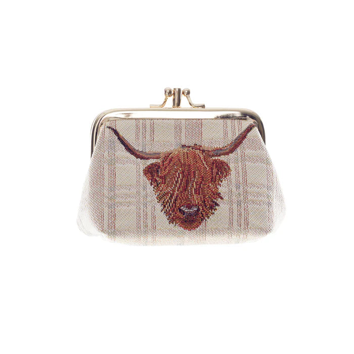Signare Tapestry Frame Clip Top Purse