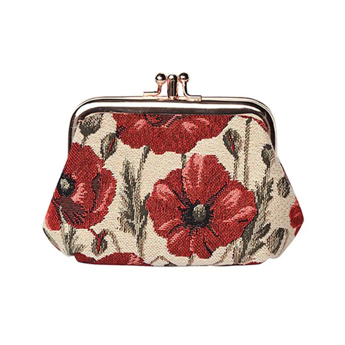 Signare Tapestry Frame Clip Top Purse