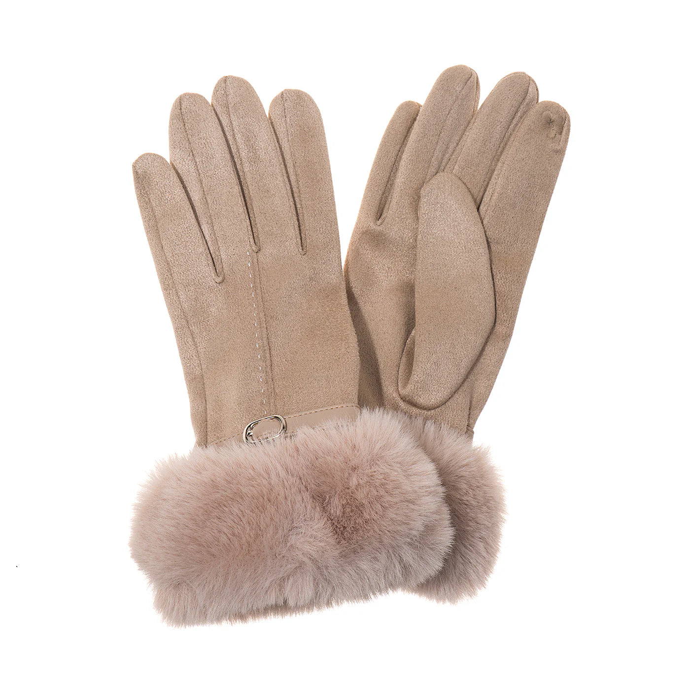 Park Lane Fur Trim Gloves GL4