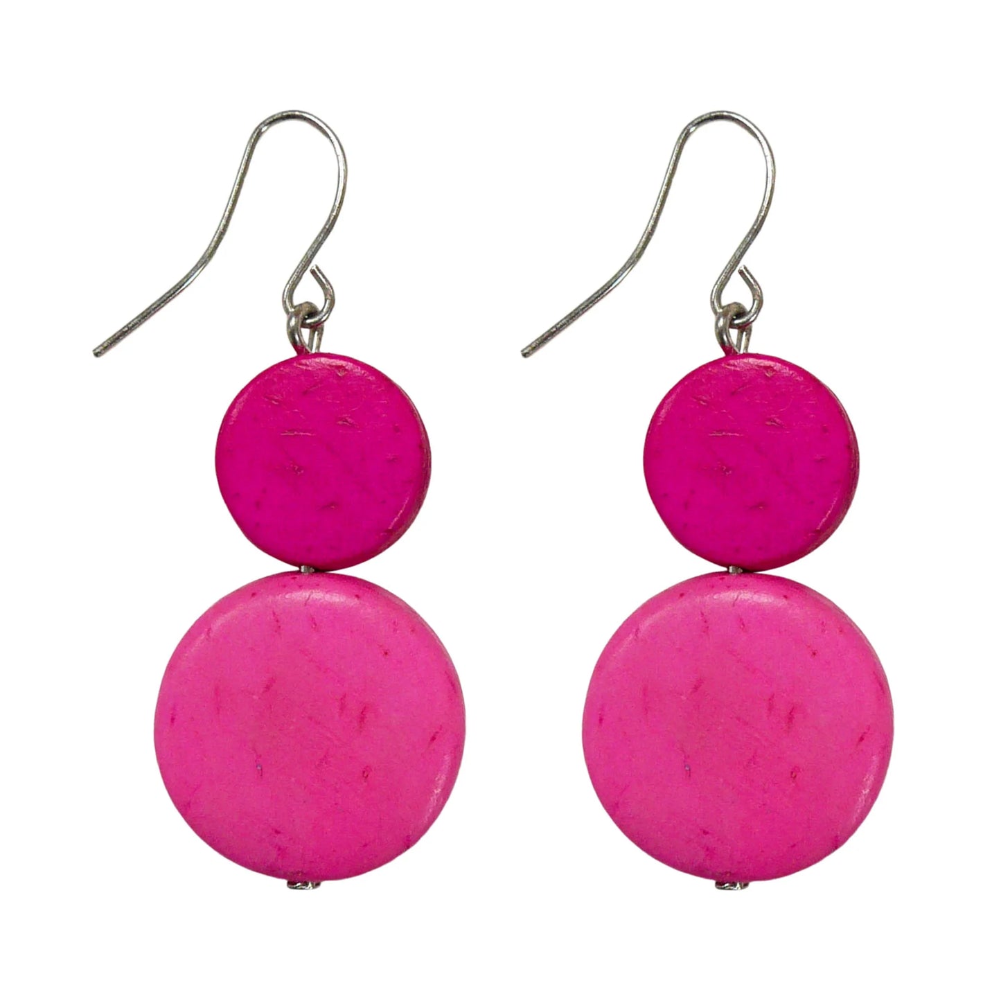 Lotus Feet H20CEB12 Pink Mix Earrings