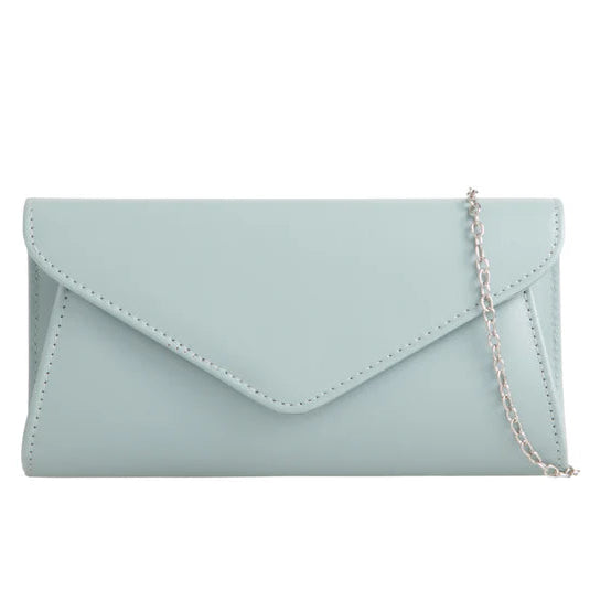 Koko H2490 Light Grey envelope clutch bag