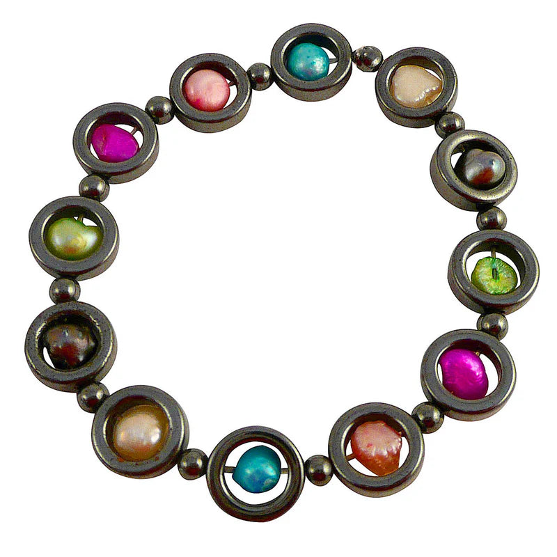 Lotus Feet HEM01B Multicolour Bracelet