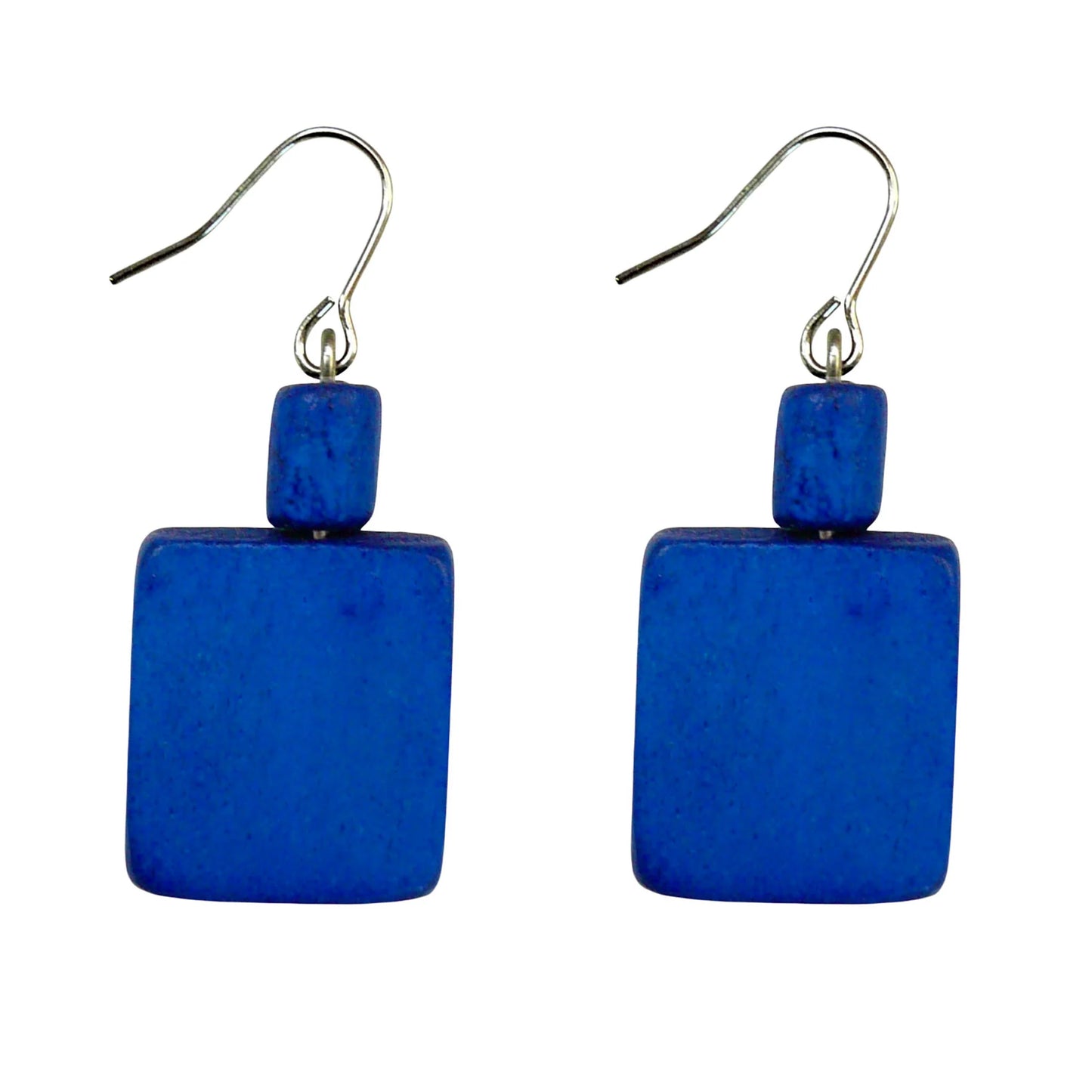 Lotus Feet HWSE06 Royal Blue Earrings