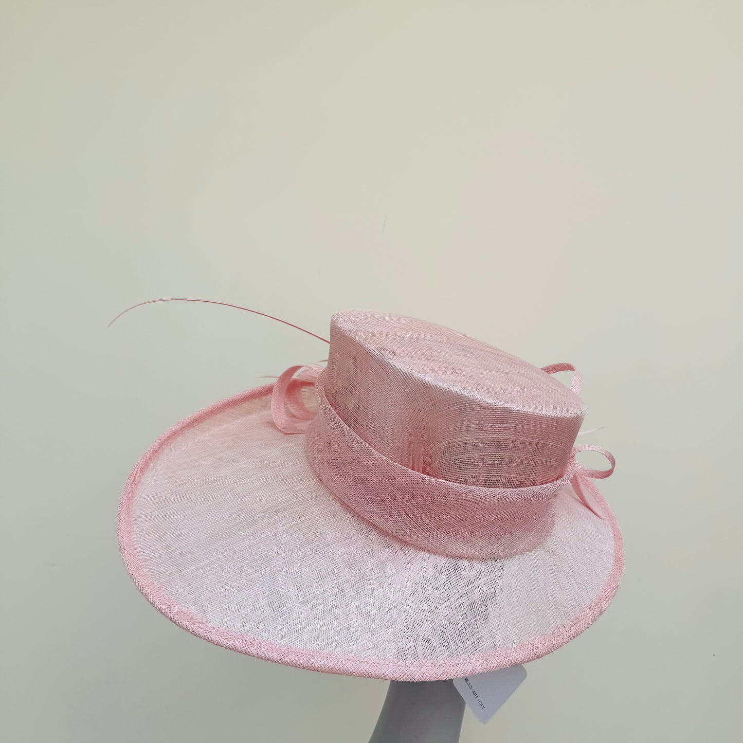 Max & Ellie AH1 Candy Pink Wedding Hat