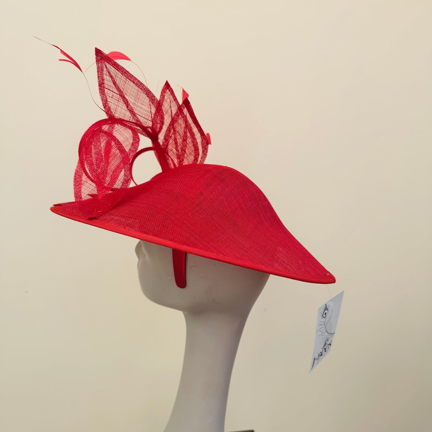 J Bees JB25/79 Poppy Red Tear Drop Large Hatinator