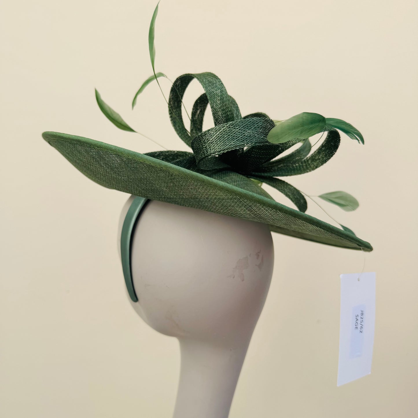 J Bees JB25/62 Sage Green Circle Disc Hatinator