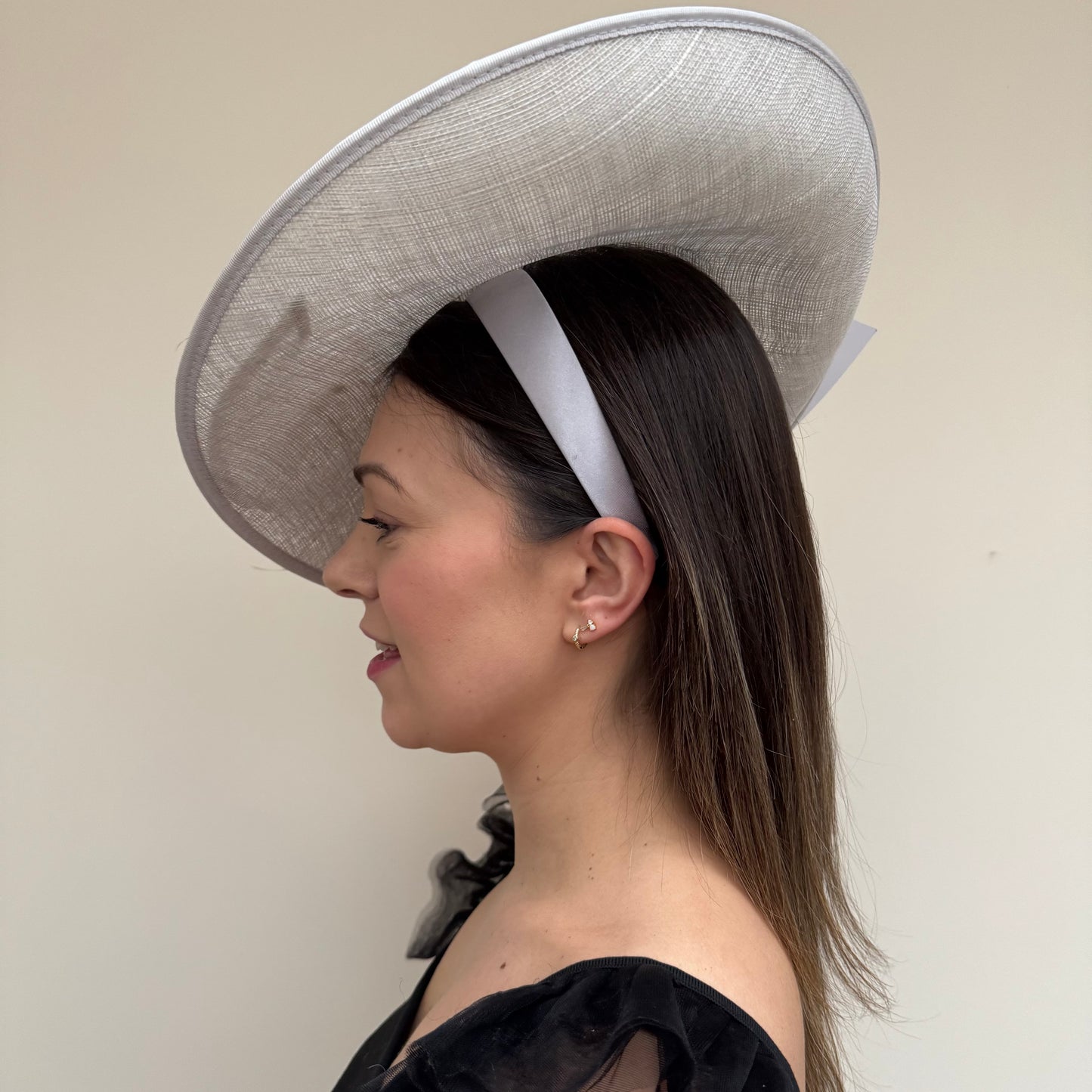 J Bees JB18/100 Silver Lurex Hatinator with silver thread weave