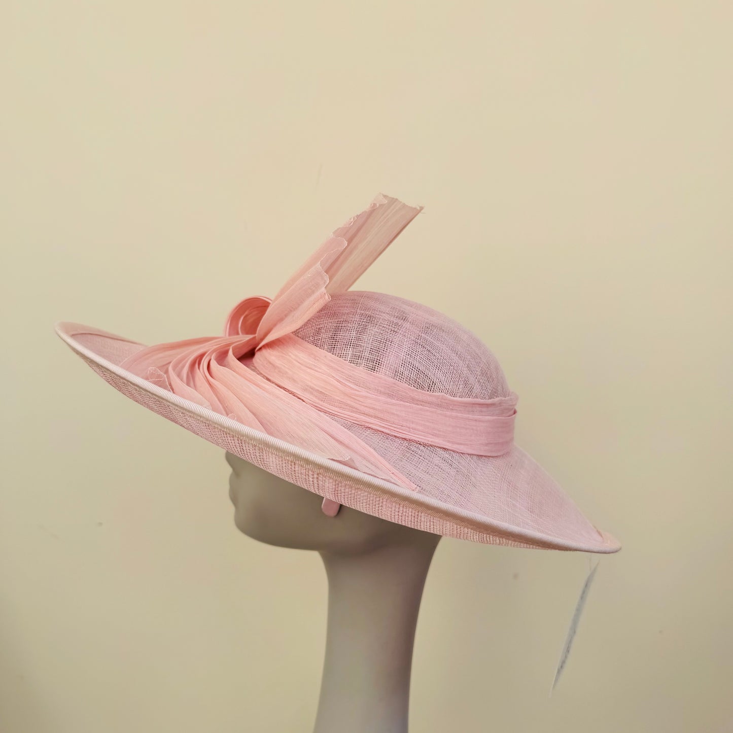 J Bees JB23/280 Peony Pink Large Bow Hatinator