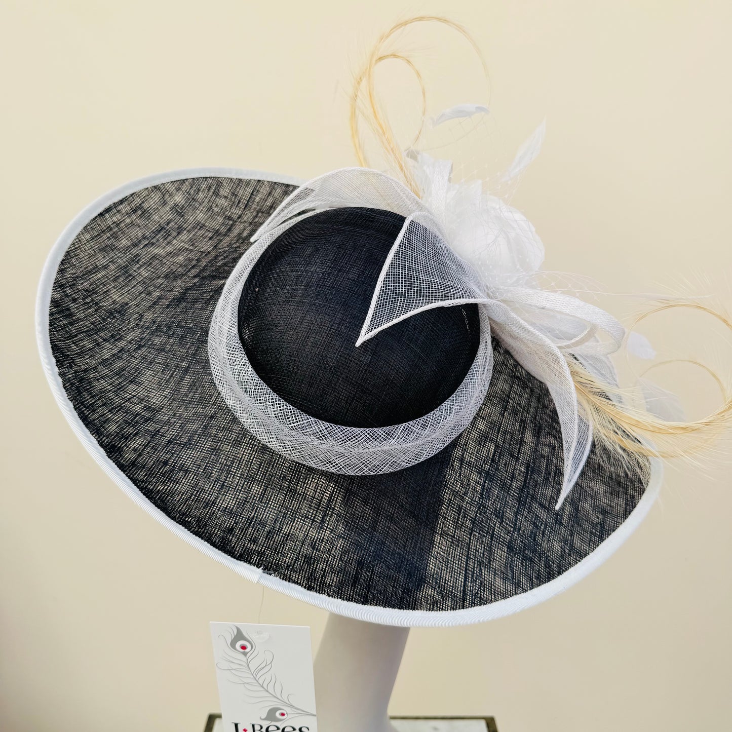 J Bees JB25/64 Navy/White Hatinator