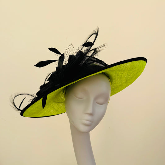 J Bees JB25/64 Lime Neon Green/Black Hatinator