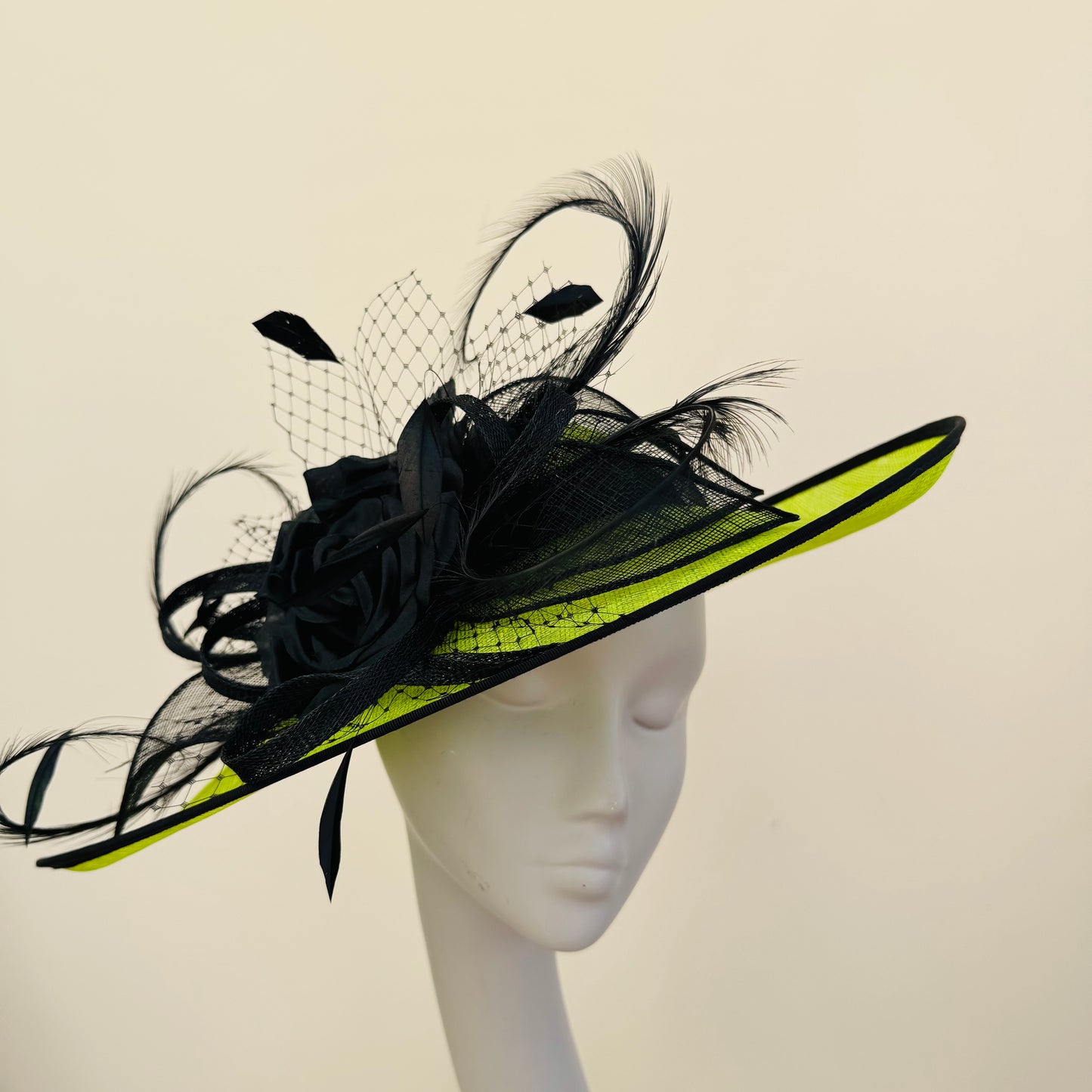 J Bees JB25/64 Lime Neon Green/Black Hatinator