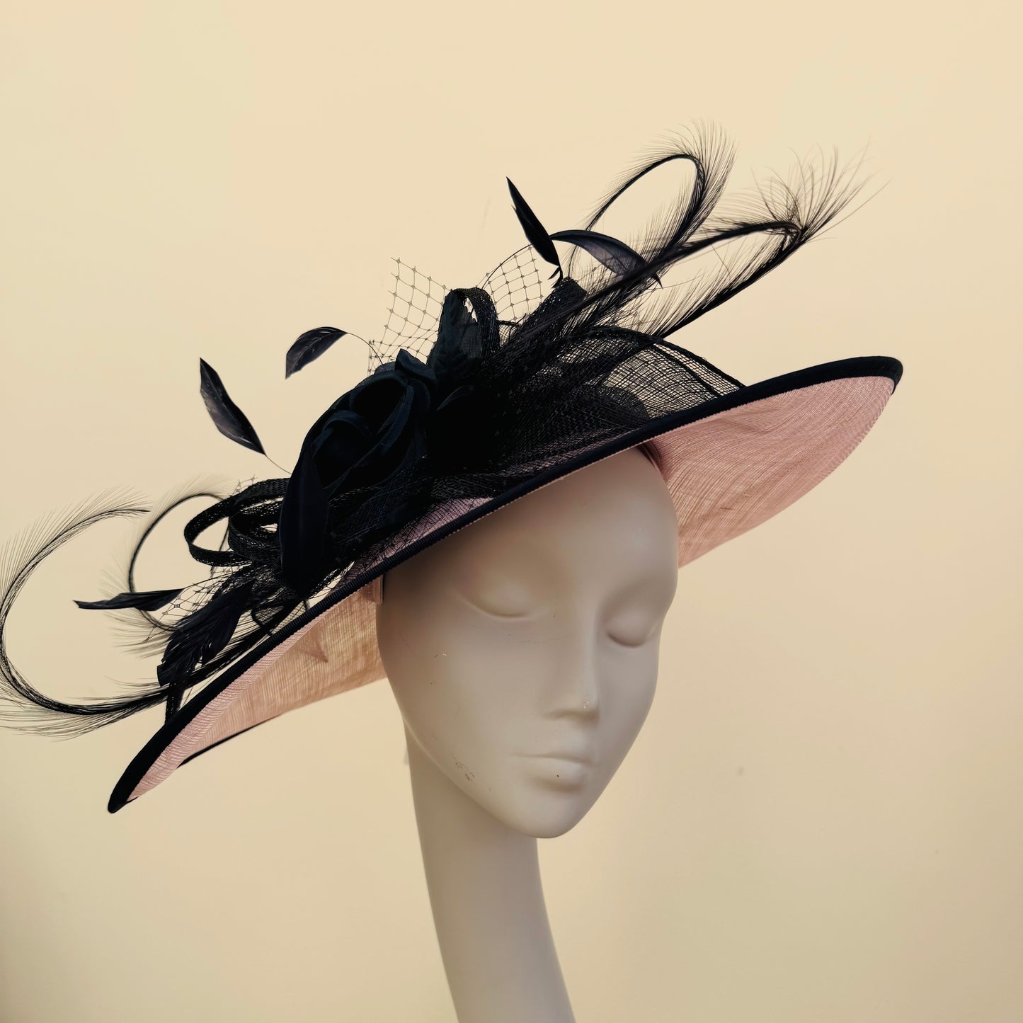 J Bees JB25/64 Quartz Pink/Navy Two Tone Hatinator