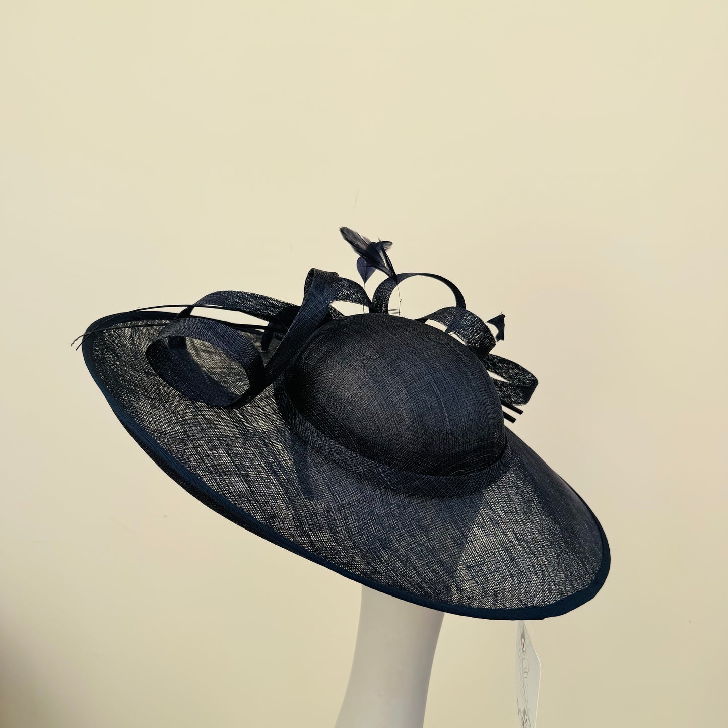 J Bees JB25/63 Navy Blue Hat On Headband