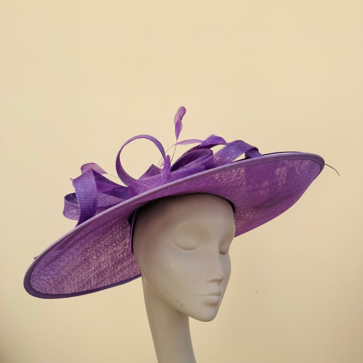 J Bees JB25/63 Violet Purple Hat On Headband