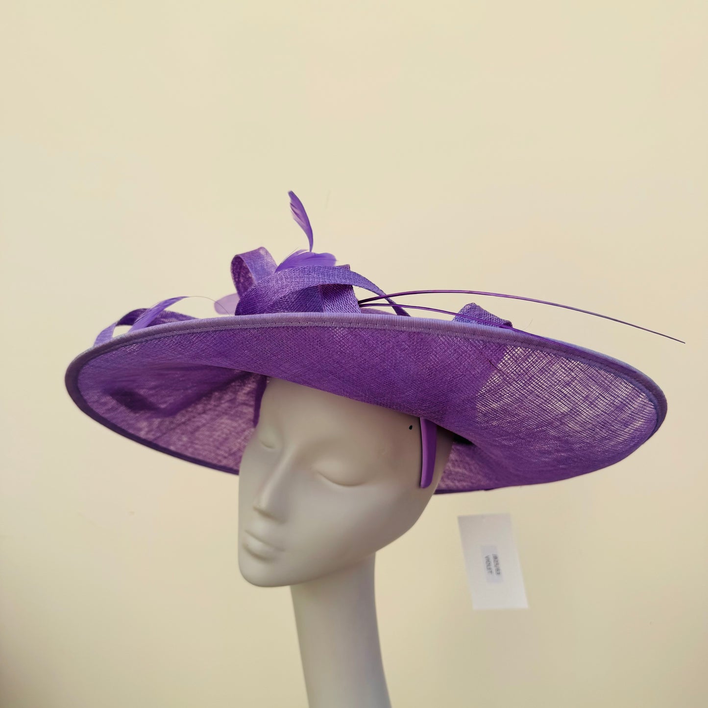 J Bees JB25/63 Violet Purple Hat On Headband
