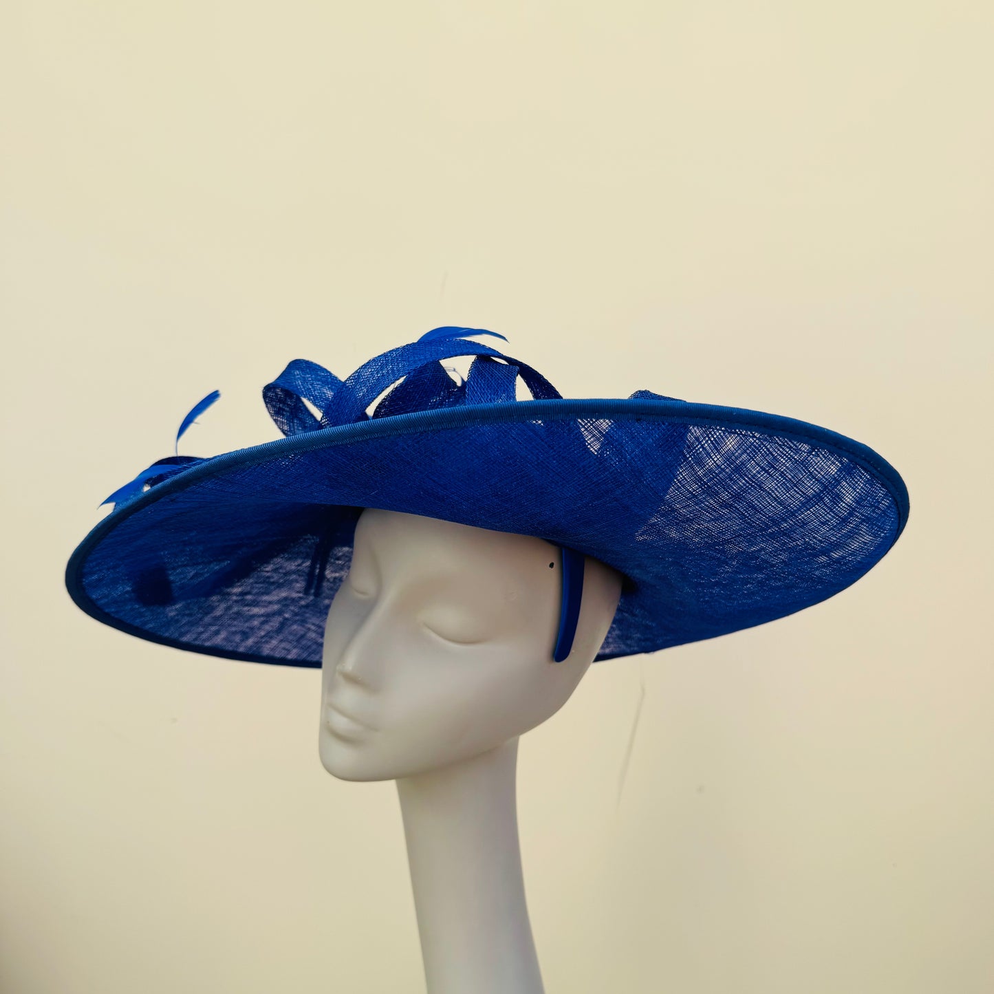 J Bees JB25/63 Cobalt Royal Blue Hat On Headband