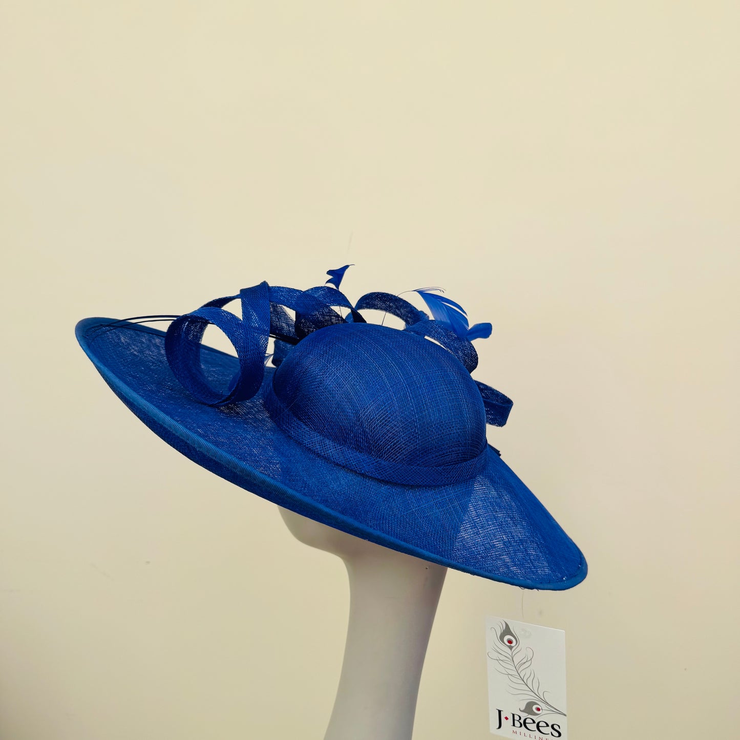 J Bees JB25/63 Cobalt Royal Blue Hat On Headband