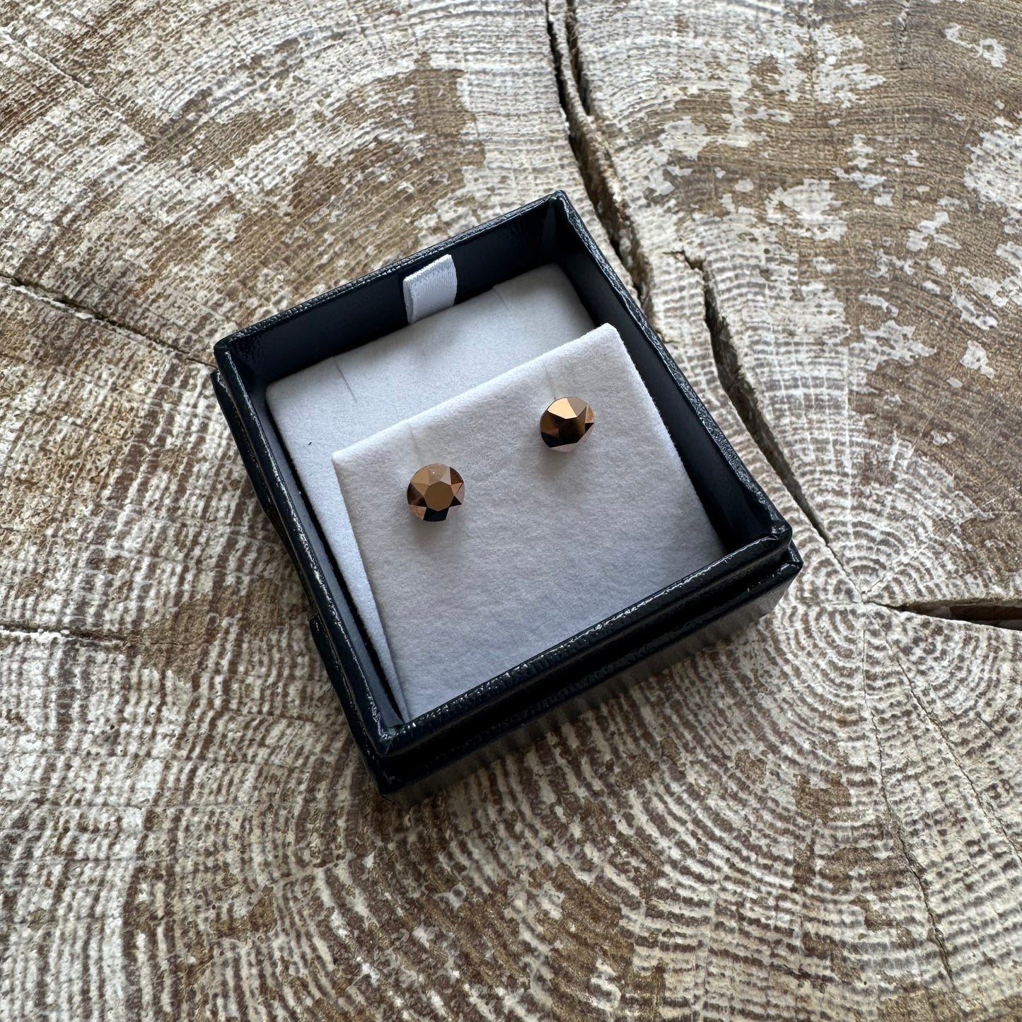 Byzantium 6mm Stud Earrings 6744 Rose Gold