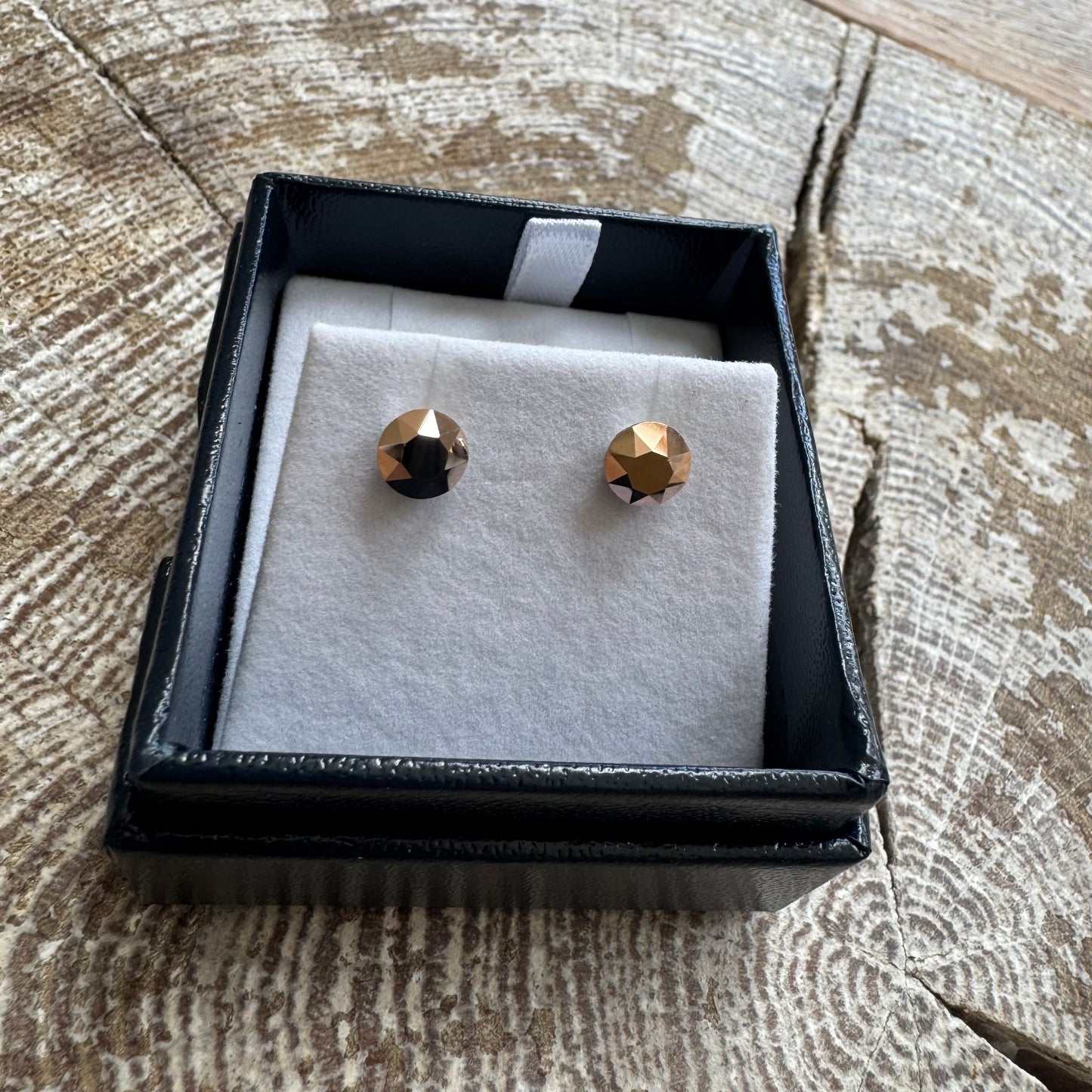 Byzantium 6mm Stud Earrings 6744 Rose Gold