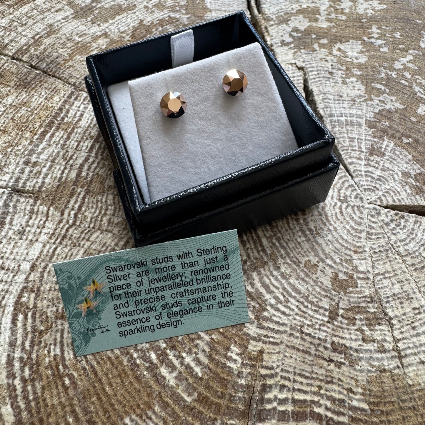 Byzantium 6mm Stud Earrings 6744 Rose Gold