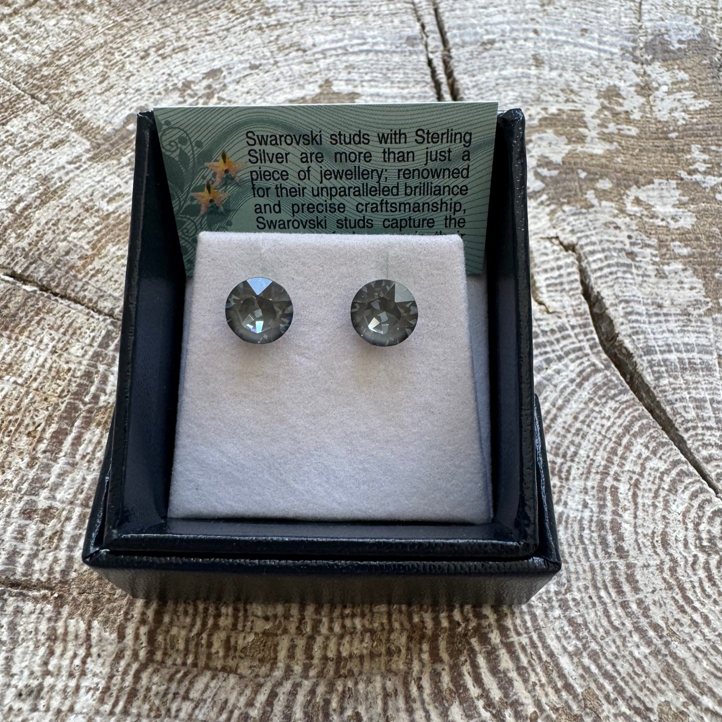 Byzantium Collection Crystal Diamond-shape Stud Earrings 7118