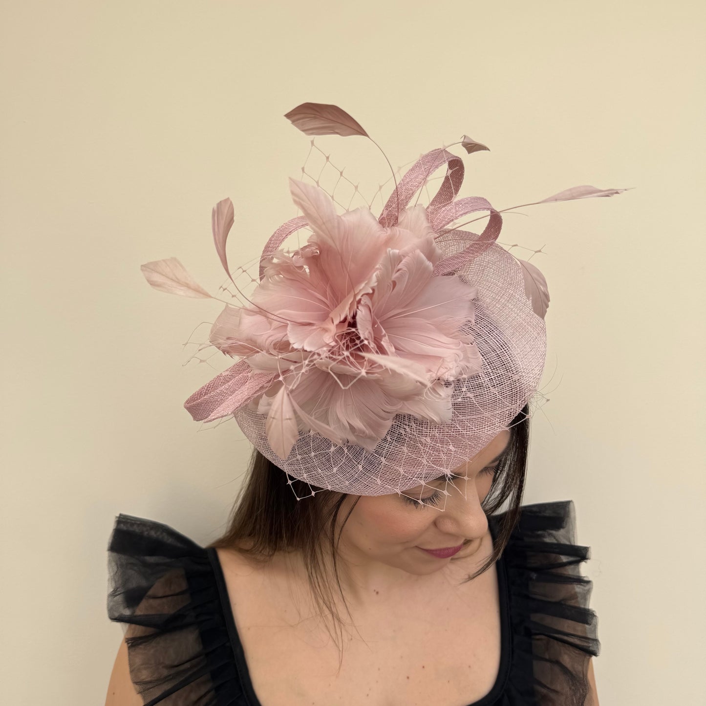 J Bees JB18/040 Orchid Pink fascinator