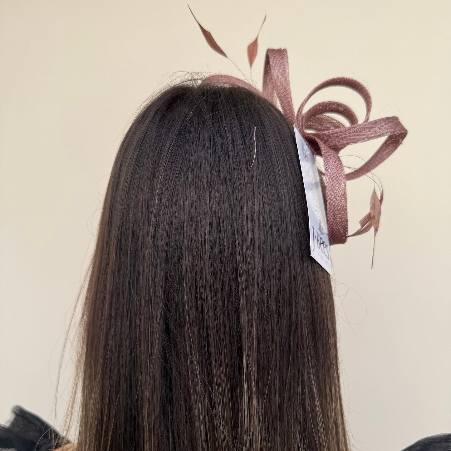 J Bees JB26/150 Mocha Brown Fascinator
