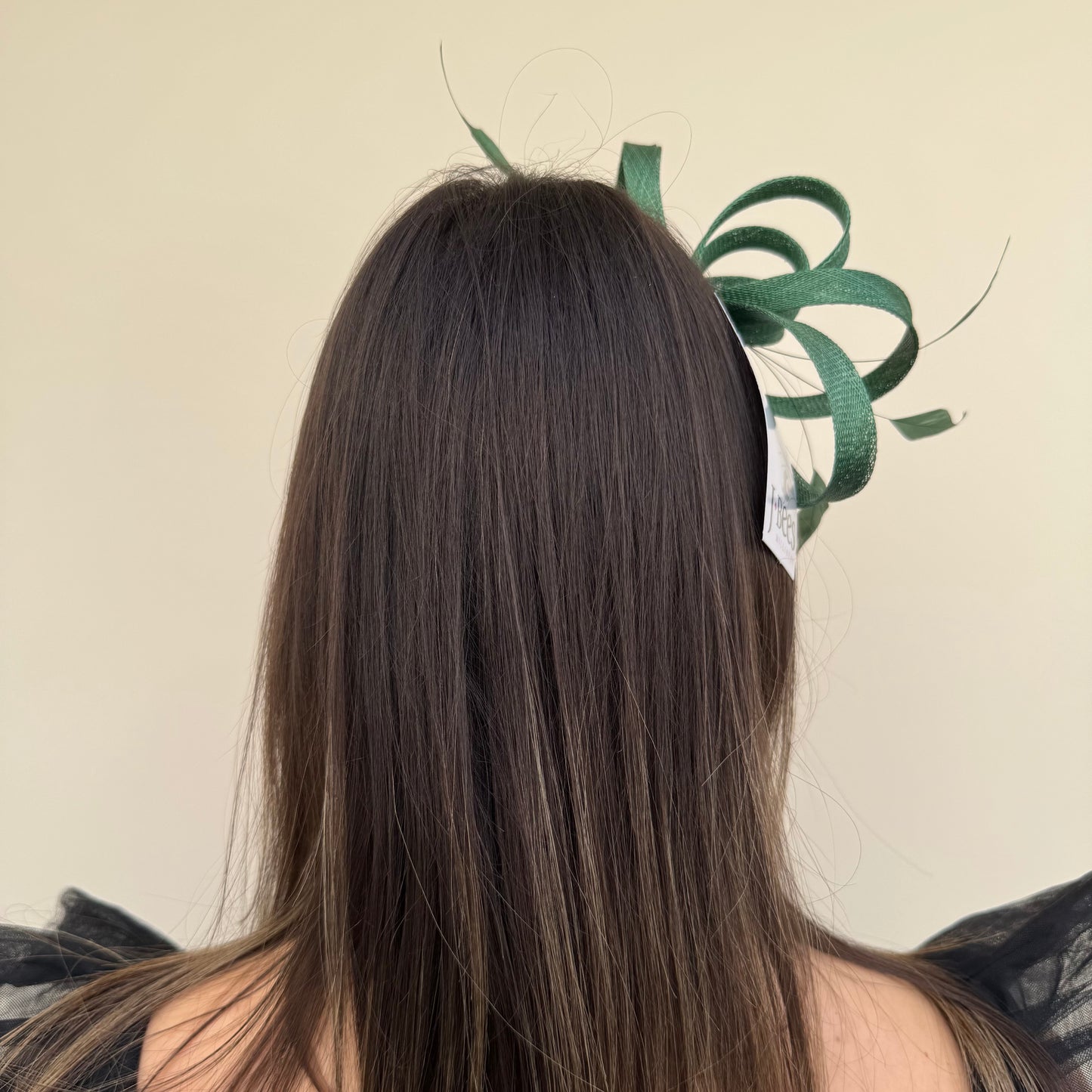 J Bees JB26/150 Sage Green Fascinator
