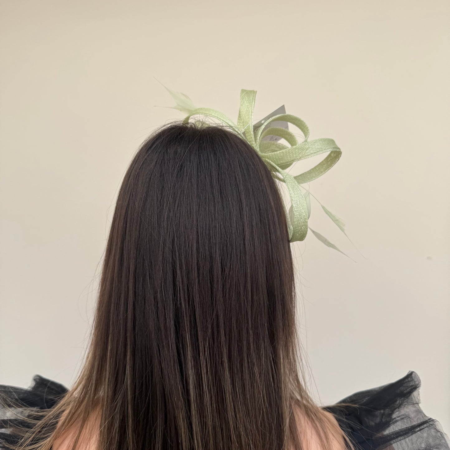 J Bees JB26/150 Meadow Mint Green Fascinator