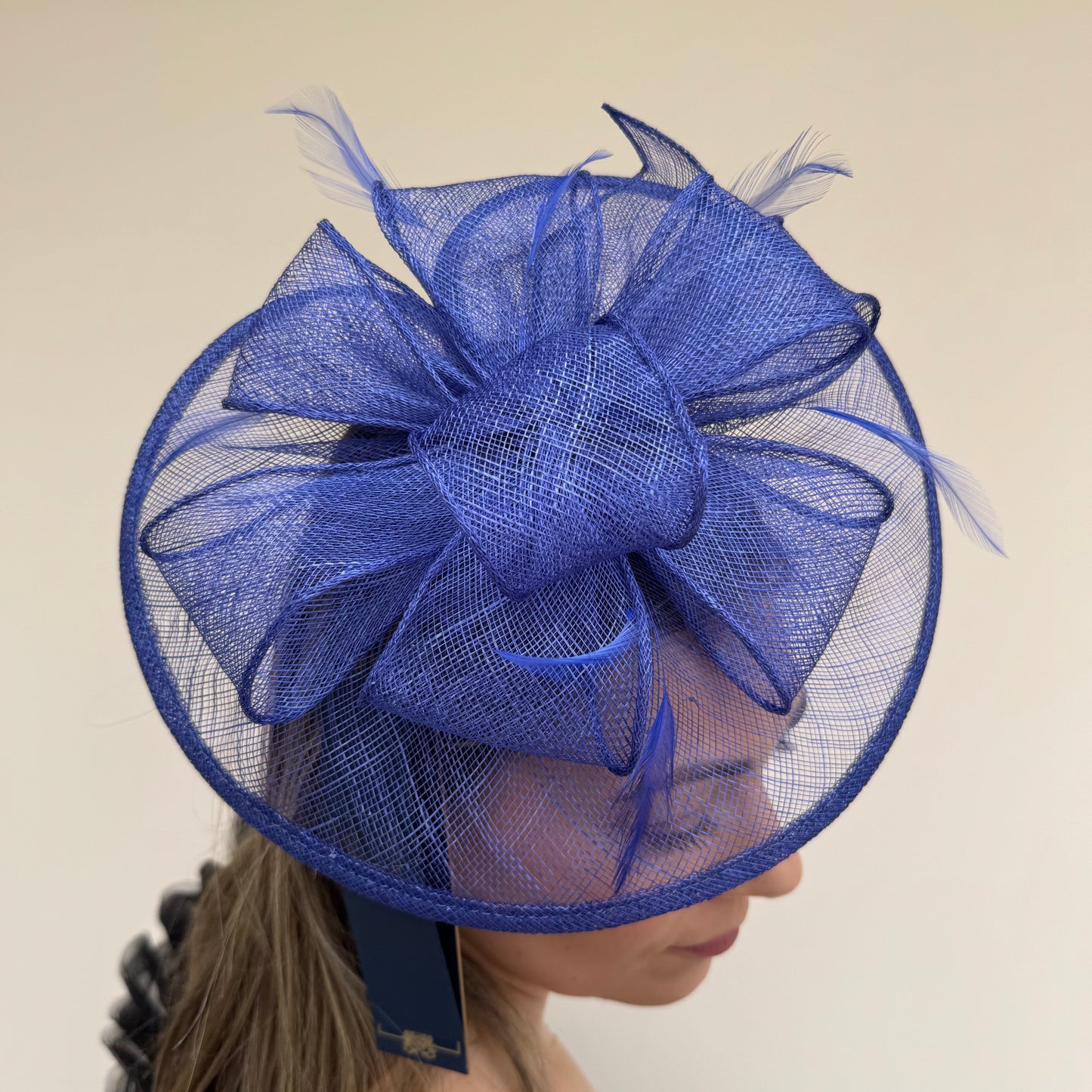 Failsworth 8016 Sinamay Fascinaotor Cobalt