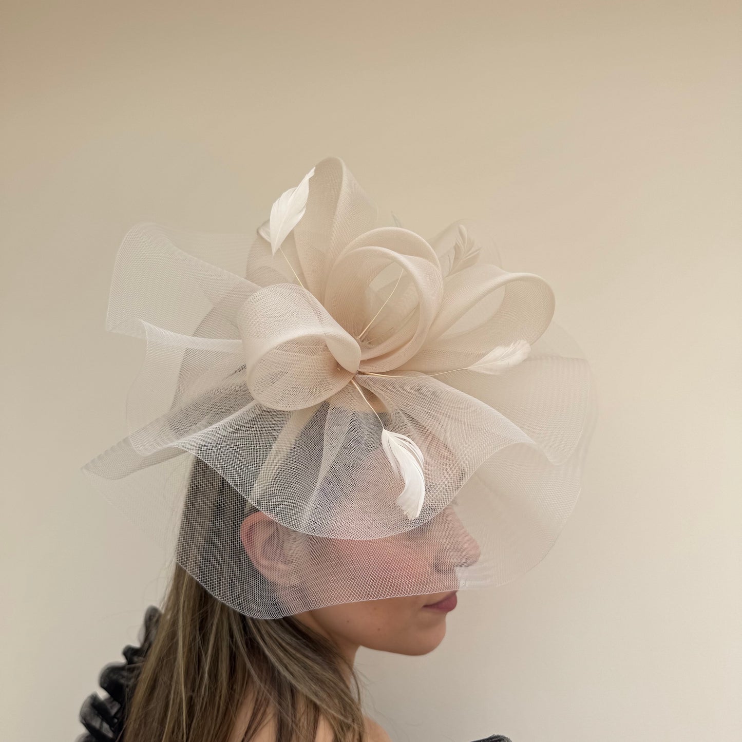Failsworth SS26 124 Crin Fascinator fizz