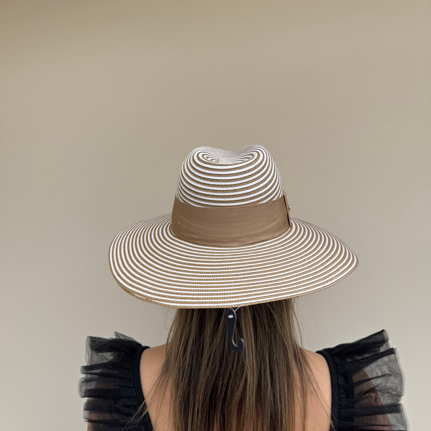 Failsworth SS26 Sorrento Latte & White Mix Sun Hat