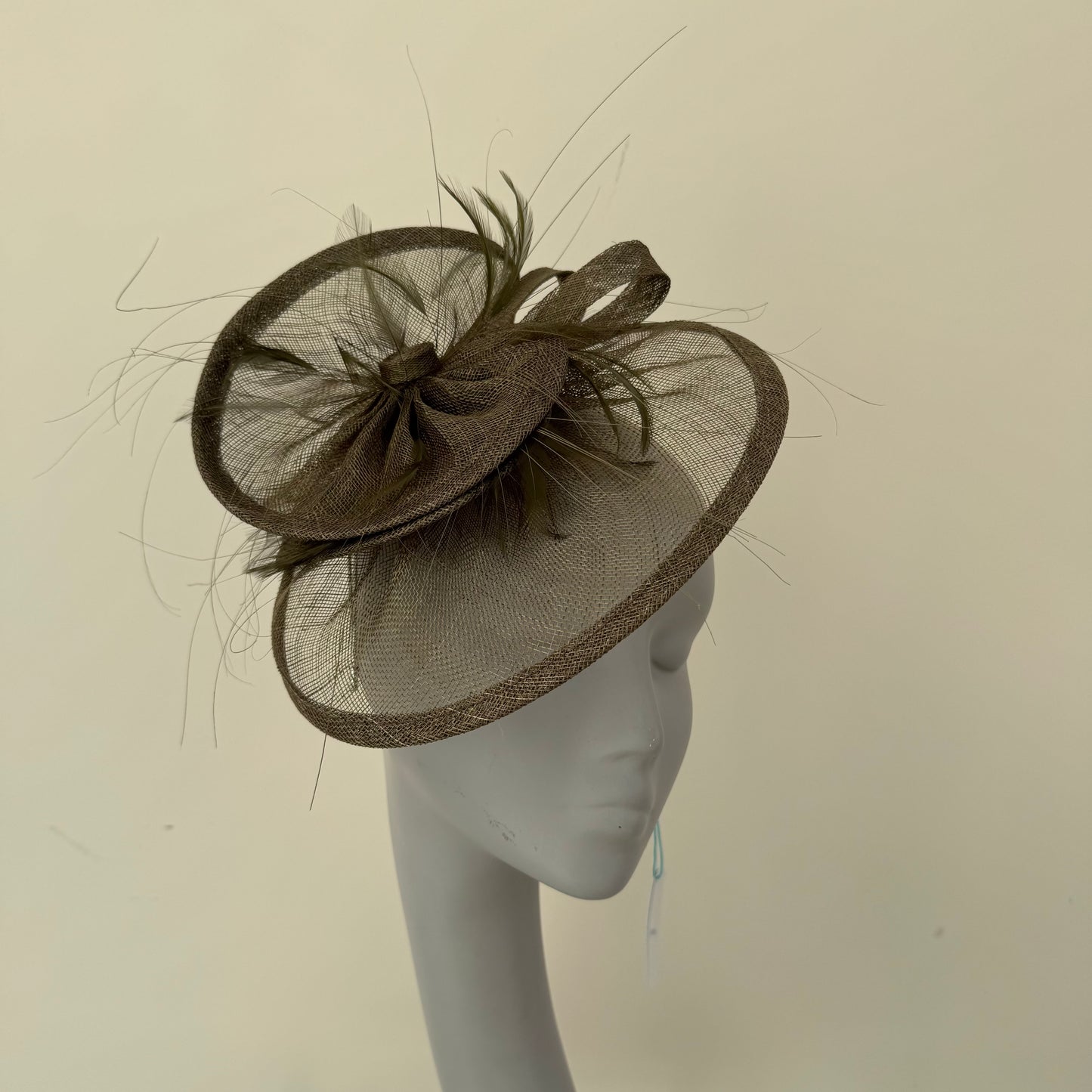 Max and Ellie BD1 Green & Blue Large Fascinators