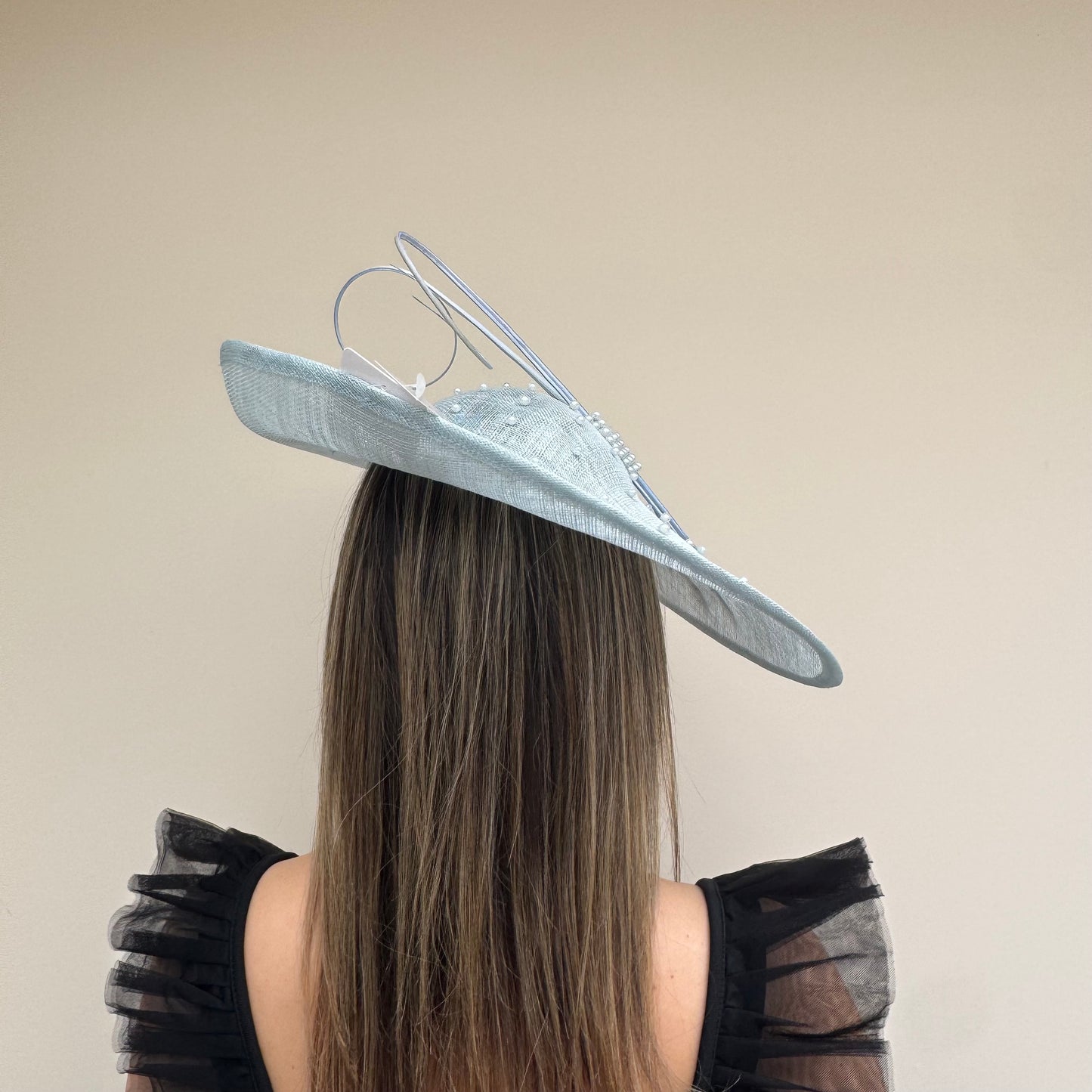 J Bees JB26/133 Powder Blue Hatinator with Pearls