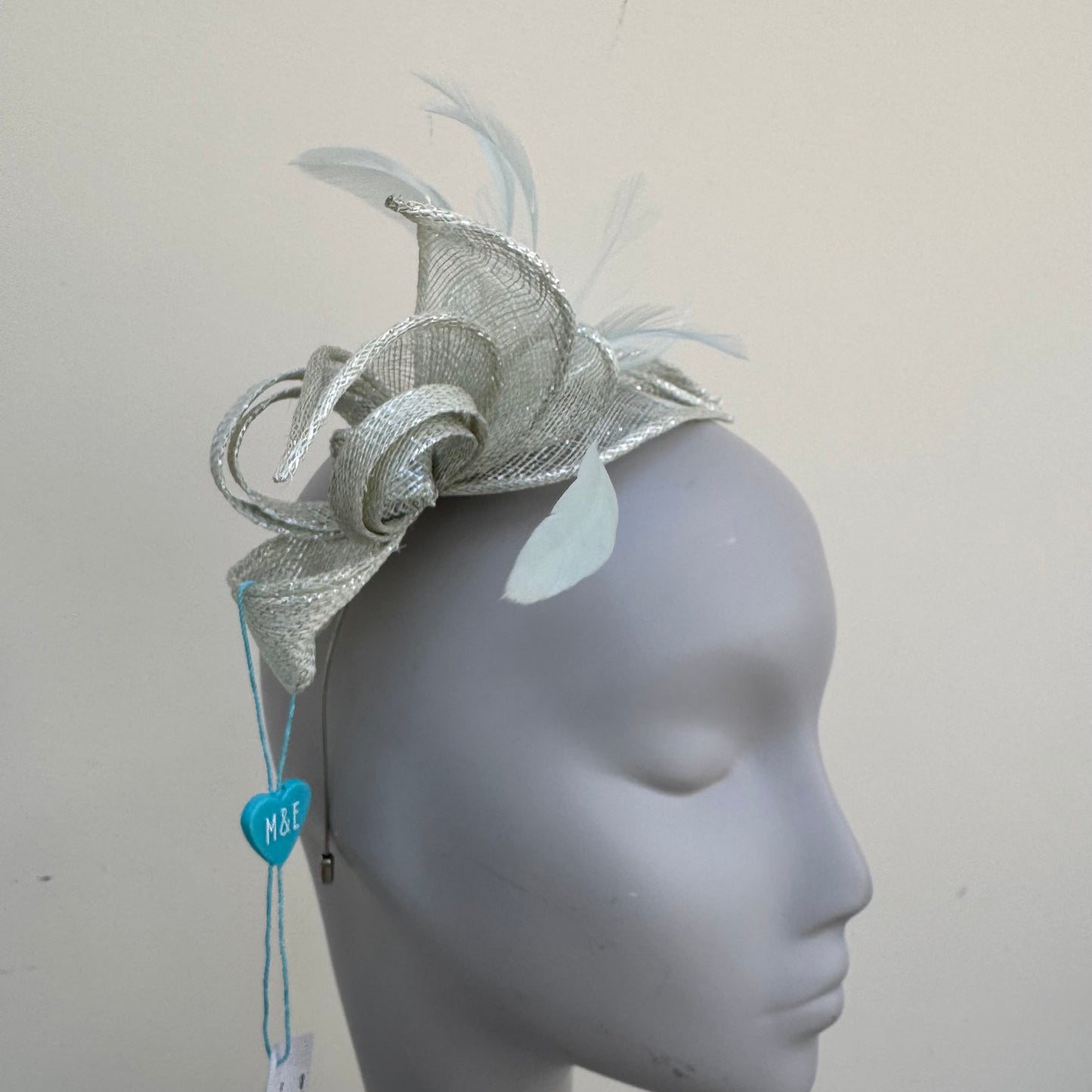 Max and Ellie BF3 Small Fascinator in Blues